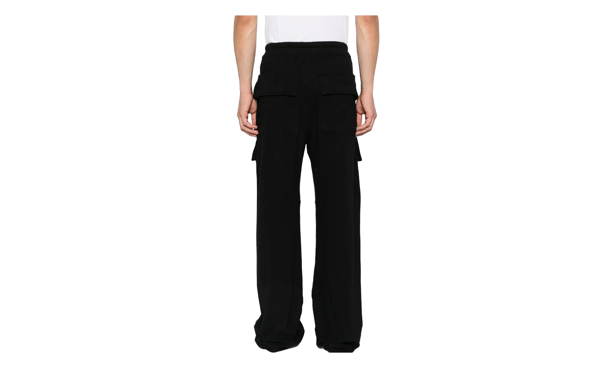 Cargo Drawstring Wide Pants "Black" DU02E7394 JDB 09
