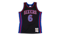 NBA Julius Erving Reload Swingman Jersey "1976 Philadelphia 76ers - Black" SMJYCP19300 P76BLCK76JER
