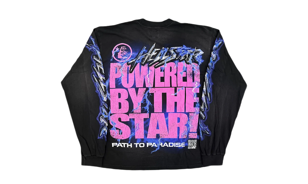 Powered By The Star Longsleeve "Black" HSR140
