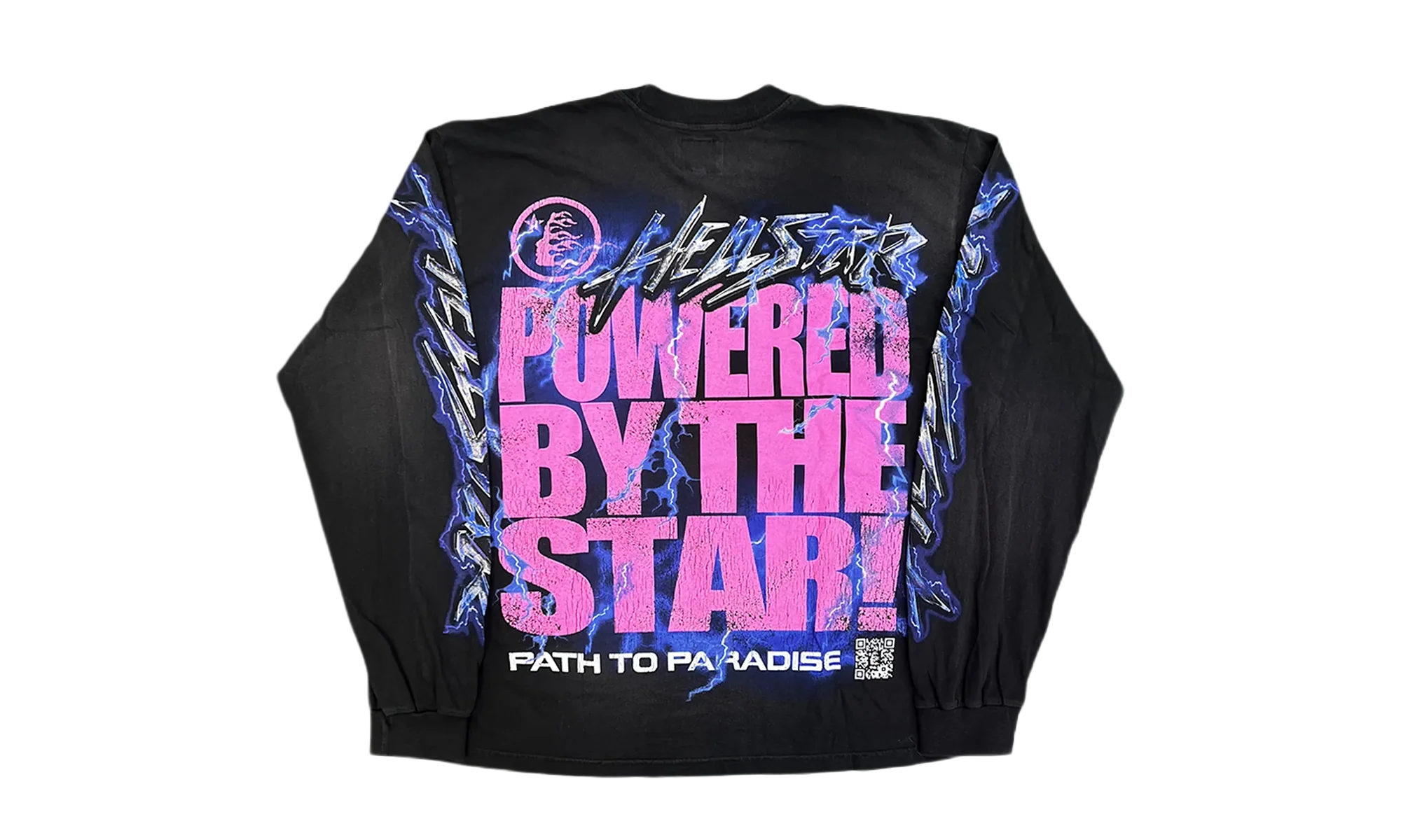 Powered By The Star Longsleeve "Black" HSR140