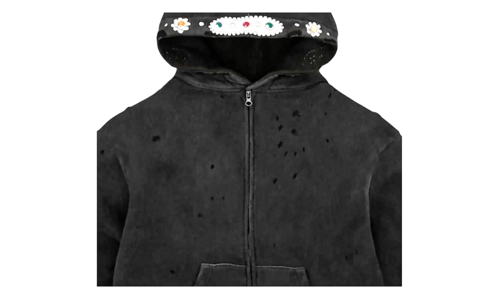 Sapphire Zip Up Hoodie "Black" BS102