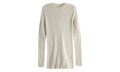 Ribbed Round Neck Top "Sand" RU01F2637 RIBM 138