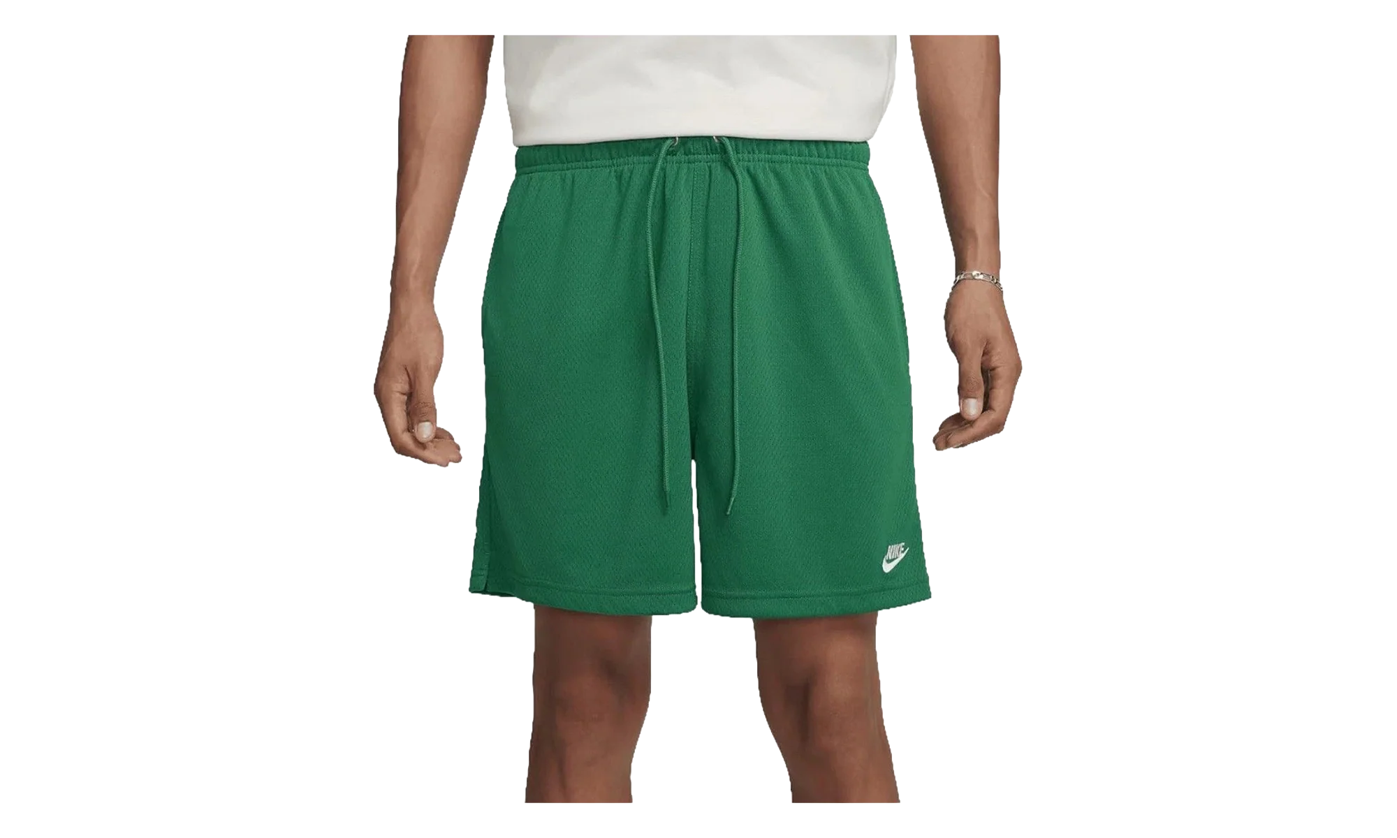 Club Men’s Mesh Flow Shorts "Malachite / White" FN3514 365