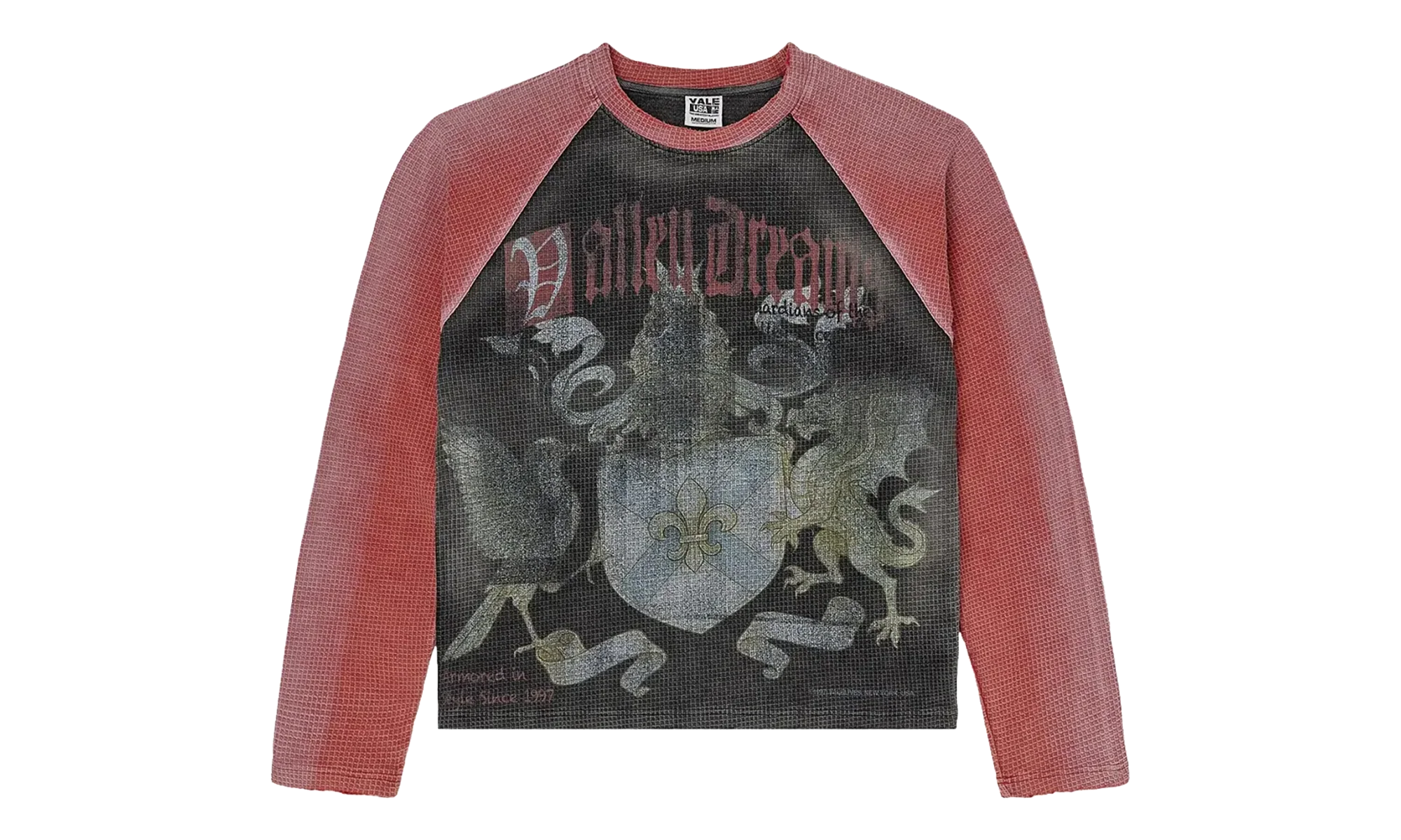 CREST THERMAL SWEATSHIRT "Red / Black" VAL106