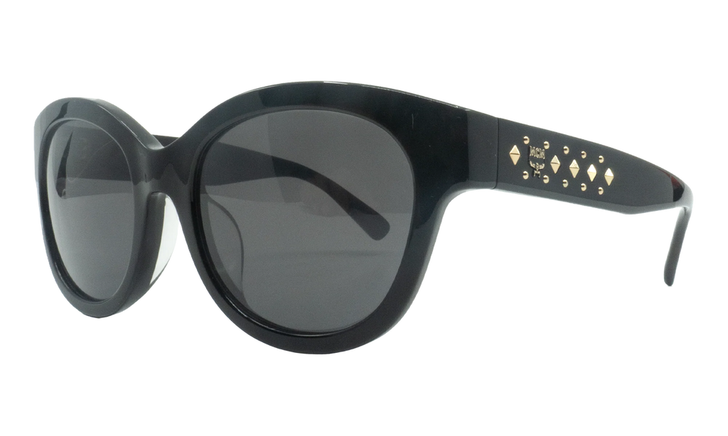 Cat Eye Sunglasses "Black/Gold" MCM606SA-001