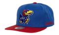 NCAA Team Origins Snapback Cap "Kansas Jayhawks - Royal / Red" 6HSSSH22019 KAURYRD