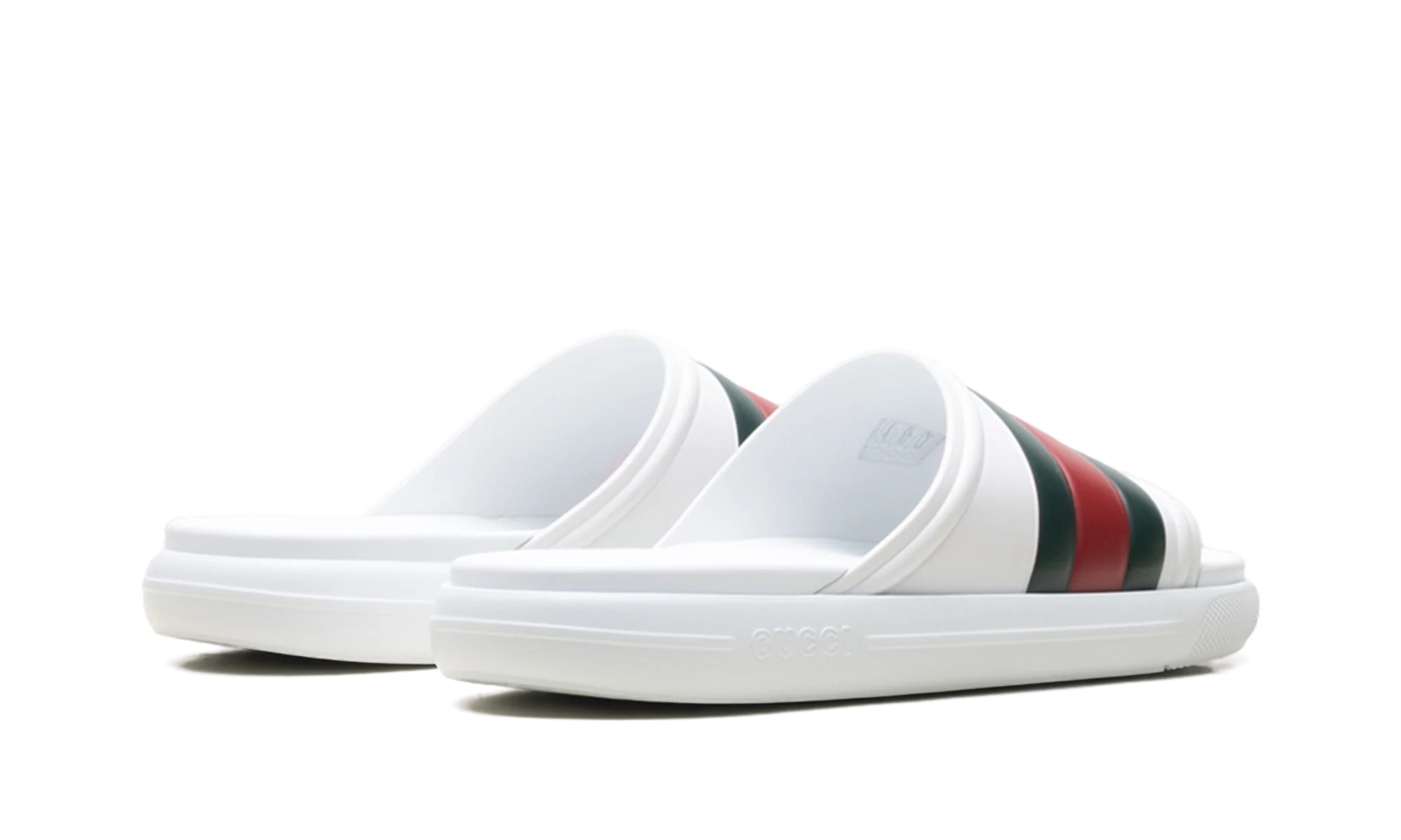Web Slide Sandal "White Green Red" 780286 J8700 9032