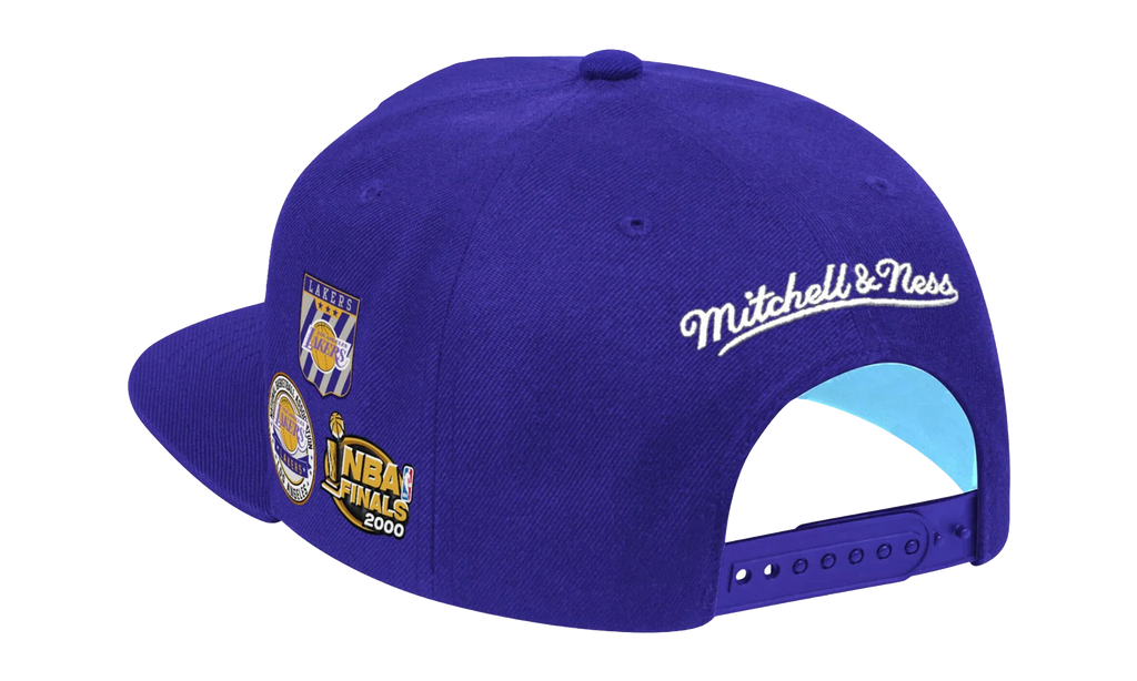 NBA LA Lakers HWC Finals Snapback Hat "Blue" 20057 LALPURP