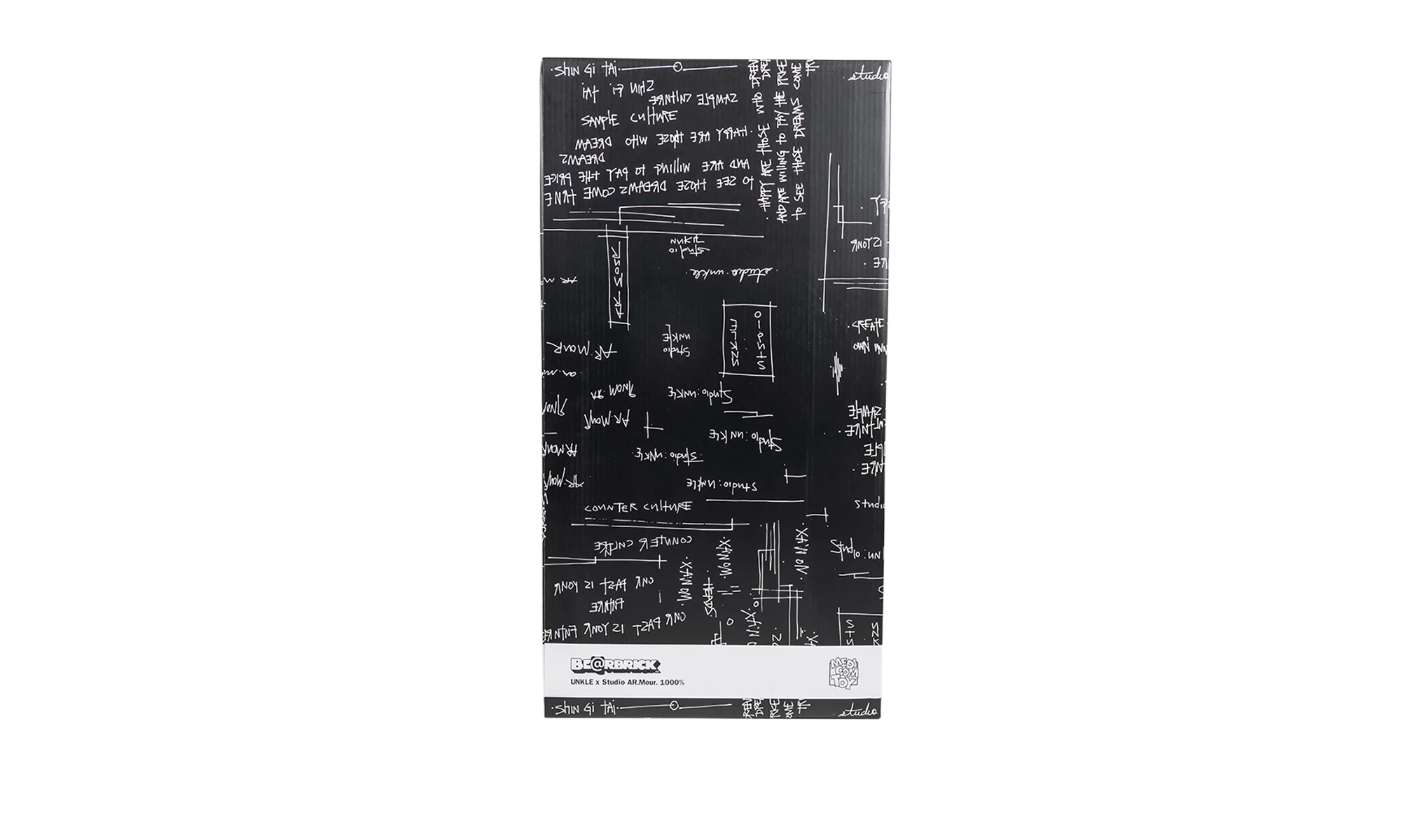Bearbrick x UNKLE x Studio Ar.Mour. "1000%" MEDI0168