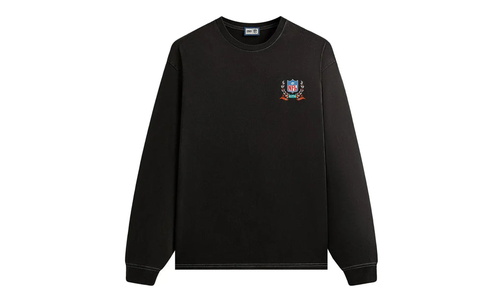 '47 for the NFL: Dolphins Vintage Long-Sleeve Tee "Black" KHM032694 001