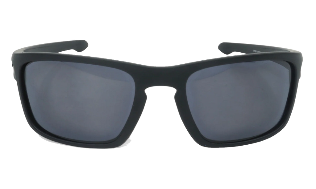 Silver Stealth Sunglasses "Matte Black / Grey" OO9408 01