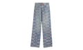 PRINTED REGULAR TROUSERS "Blue Denim" RM TR0051 D082 P24 22