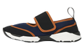 lycra Mary Jane Running Sneakers WMNS "Navy Black Brown" SNZW020602 P7613 ZP081
