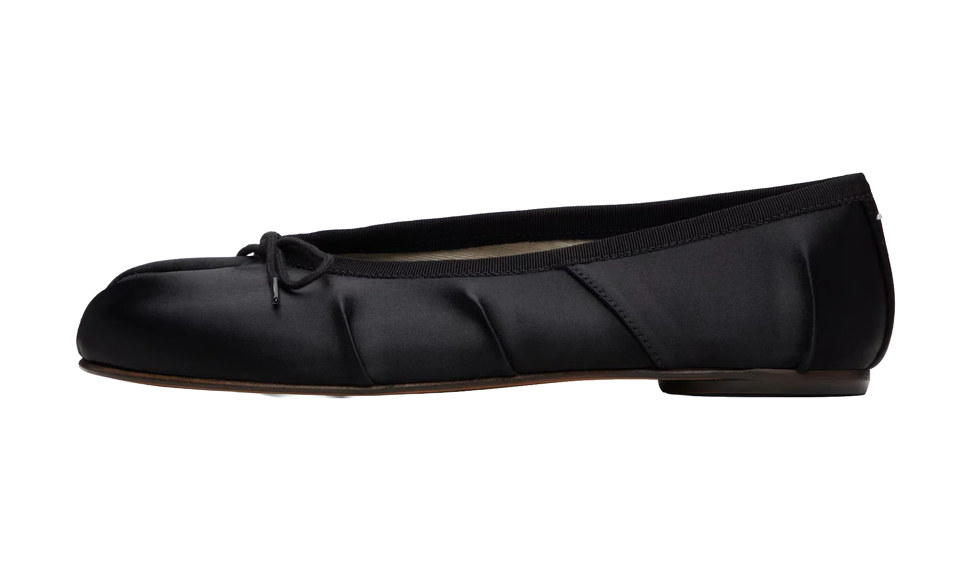 Satin Tabi Ballerina "Black" S58WZ0155P7551T8013