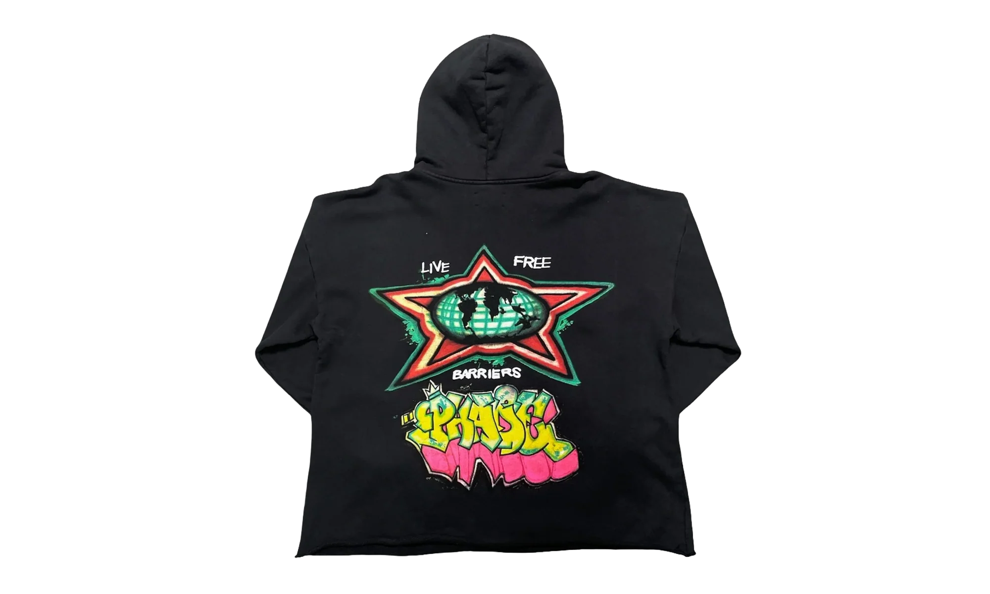 King Phade X Mike Tyson Hoodie "Black / Multicolor" BAR09