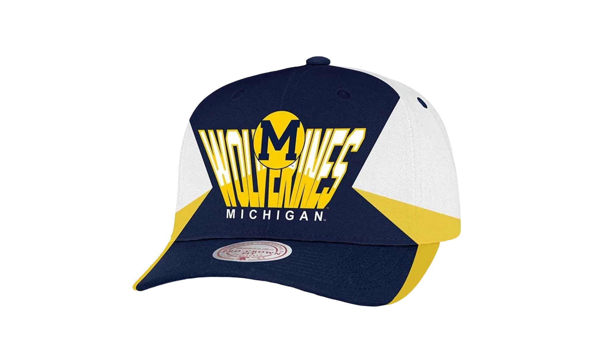 NCAA Retrodome Pro Snapback Cap "Michigan Wolverines - Navy" HHSS6032 UMIYYPPPNAVY