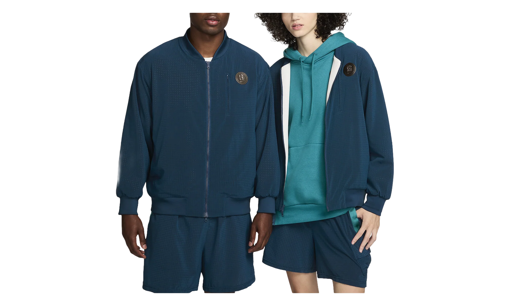 Sabrina Reversible Basketball Full Zip Jacket "Blue" FV3164 477