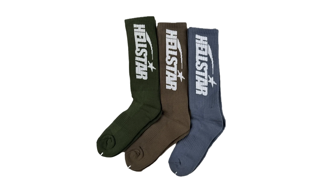 Logo Socks (3 Pack) "Earth Tone" HSR142