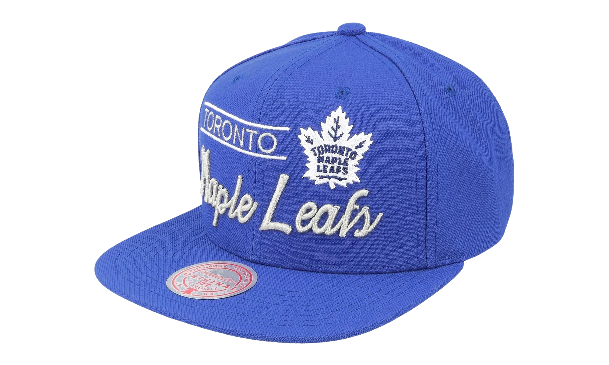 NHL Retro Lock Up Snapback Cap "Toronto Maple Leafs - Blue" 6HSSLD21213 TMLBLUE