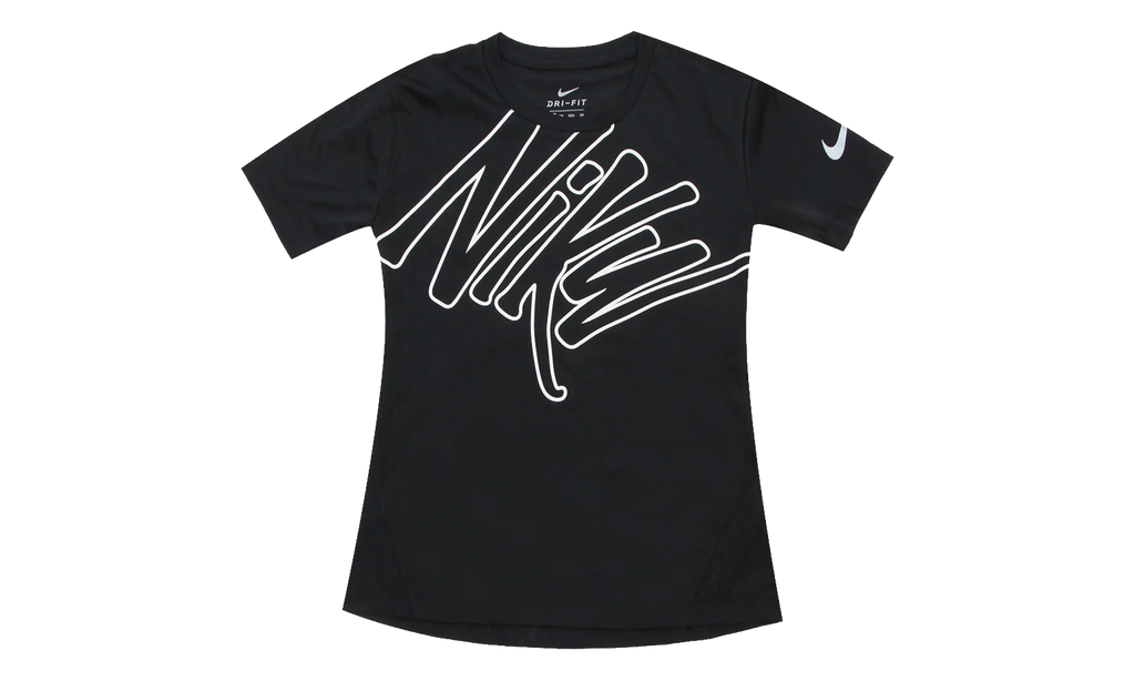Spring Dry Graphic T-Shirt GS "Black / White" AQ9155 010