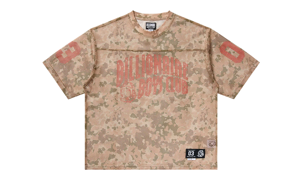 Club Varsity SS Knit Jersey "Beige Camo" 861 2319