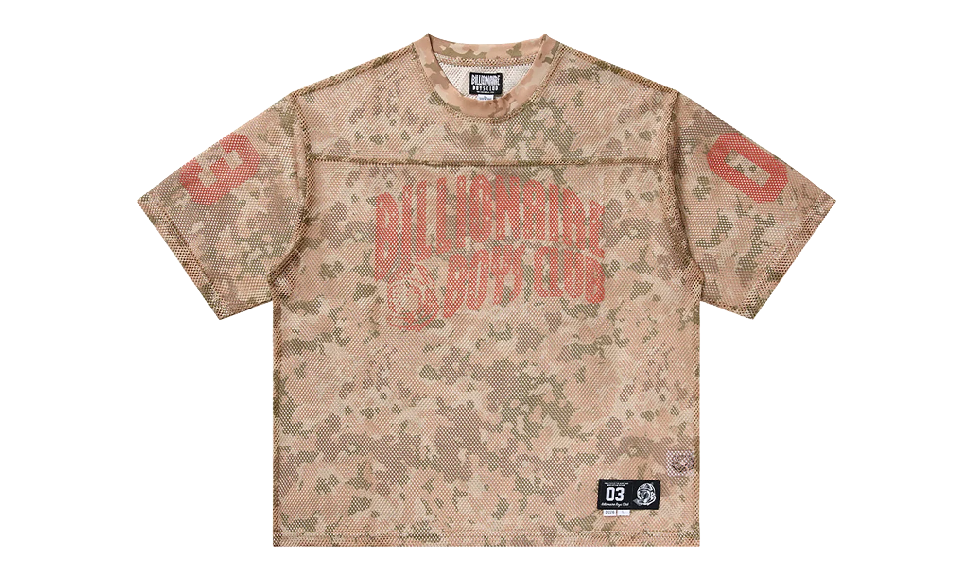 Club Varsity SS Knit Jersey "Beige Camo" 861 2319