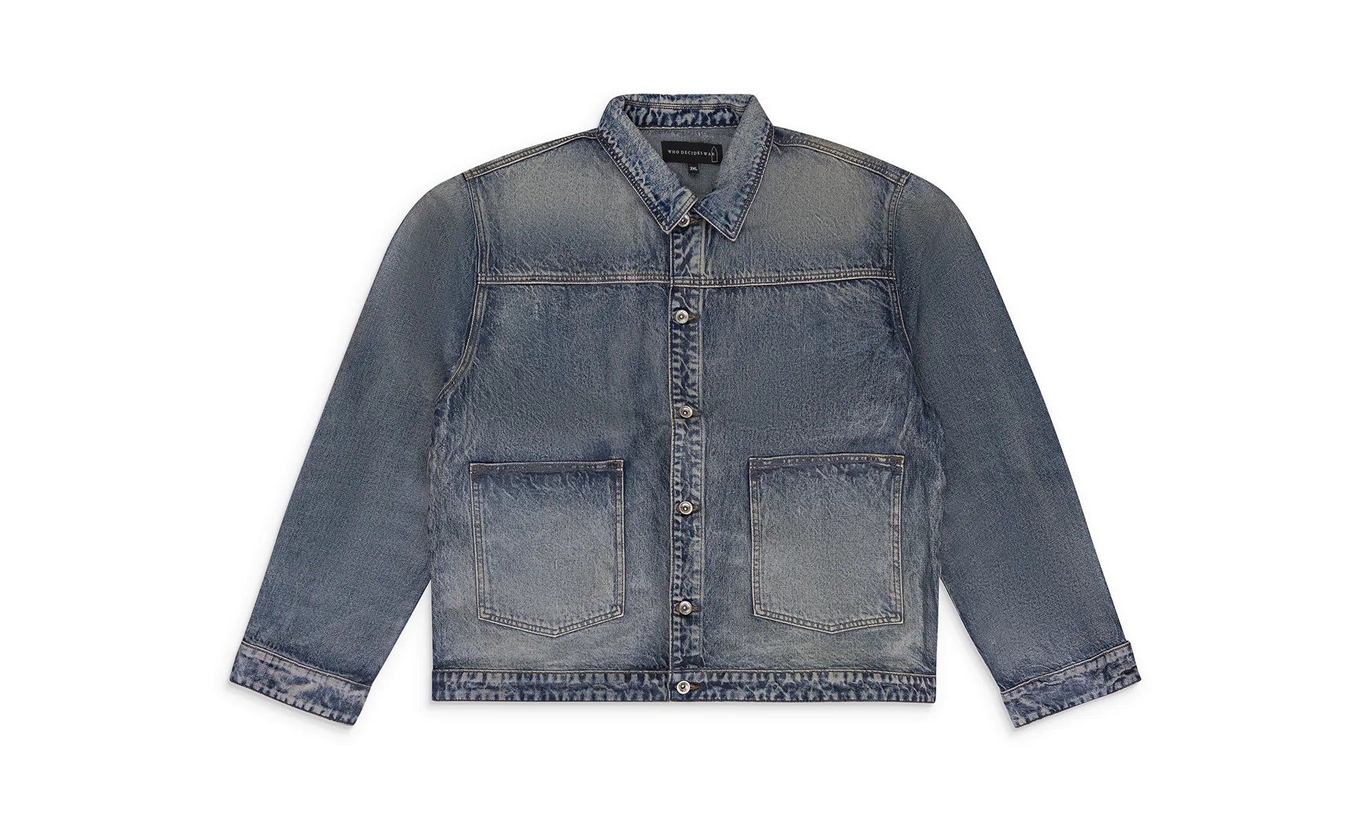 FUROR WAXED DENIM JACKET "Indigo" WDWMOTW 0013