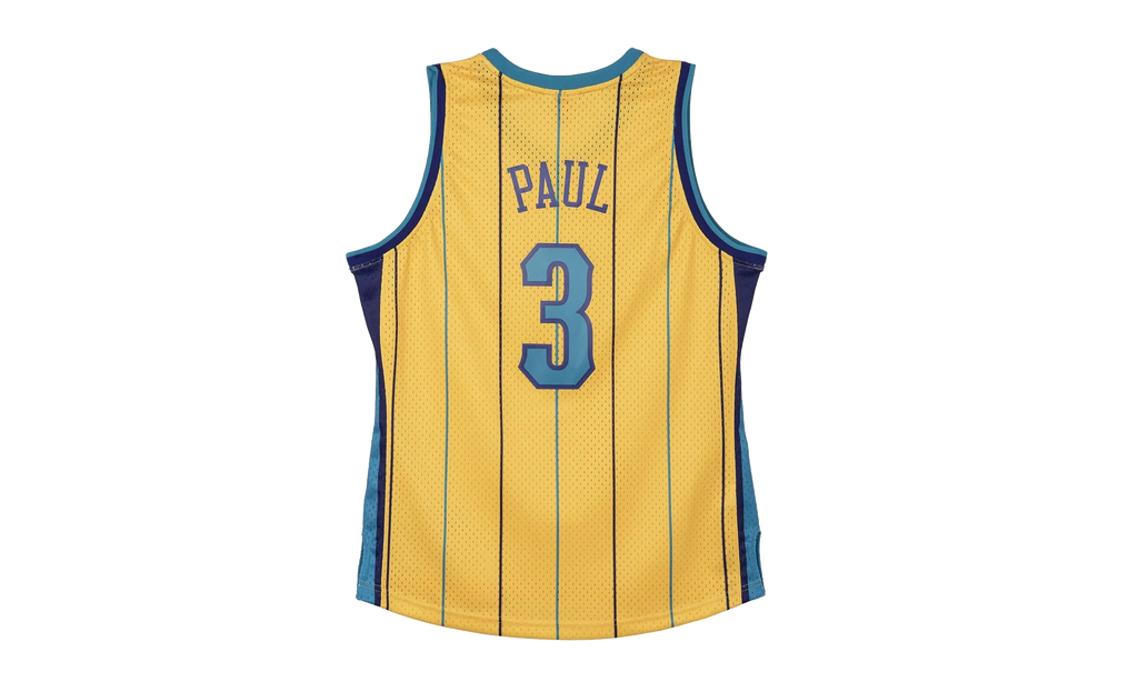 NBA Chris Paul Swingman Jersey "2010 Charlotte Hornets - Yellow" SMJYAC19023 NOHYELL10CPA