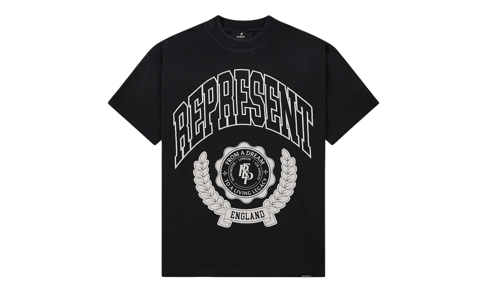 Legacy Crest Tee "Stained Black" MLM100170 04