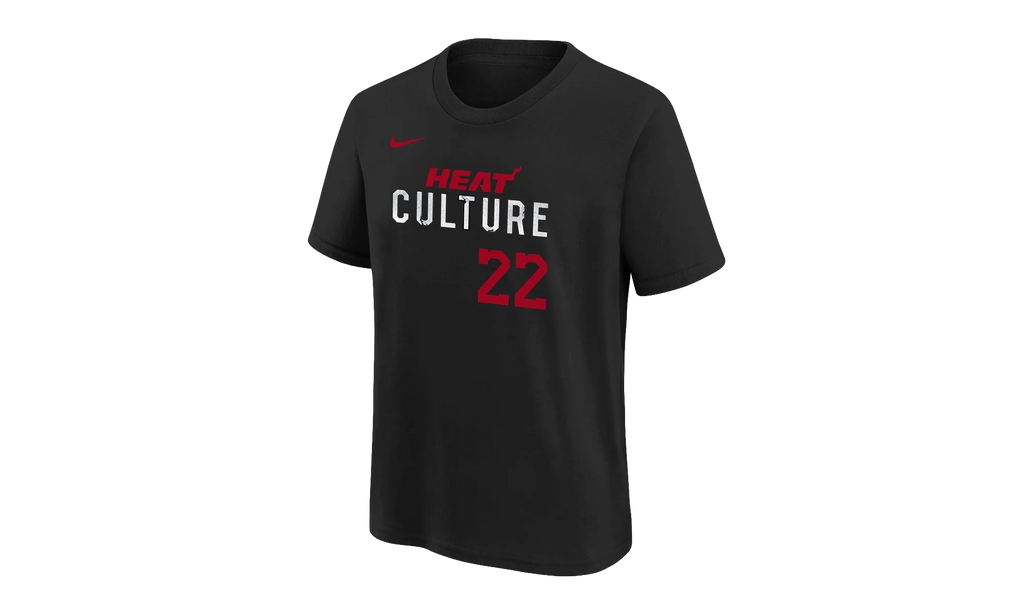 NBA MIAMI HEAT 2024-25 CITY EDITION T-SHIRT GS "BUTLER - BLACK" 9Z2B7HDMF HEAJB