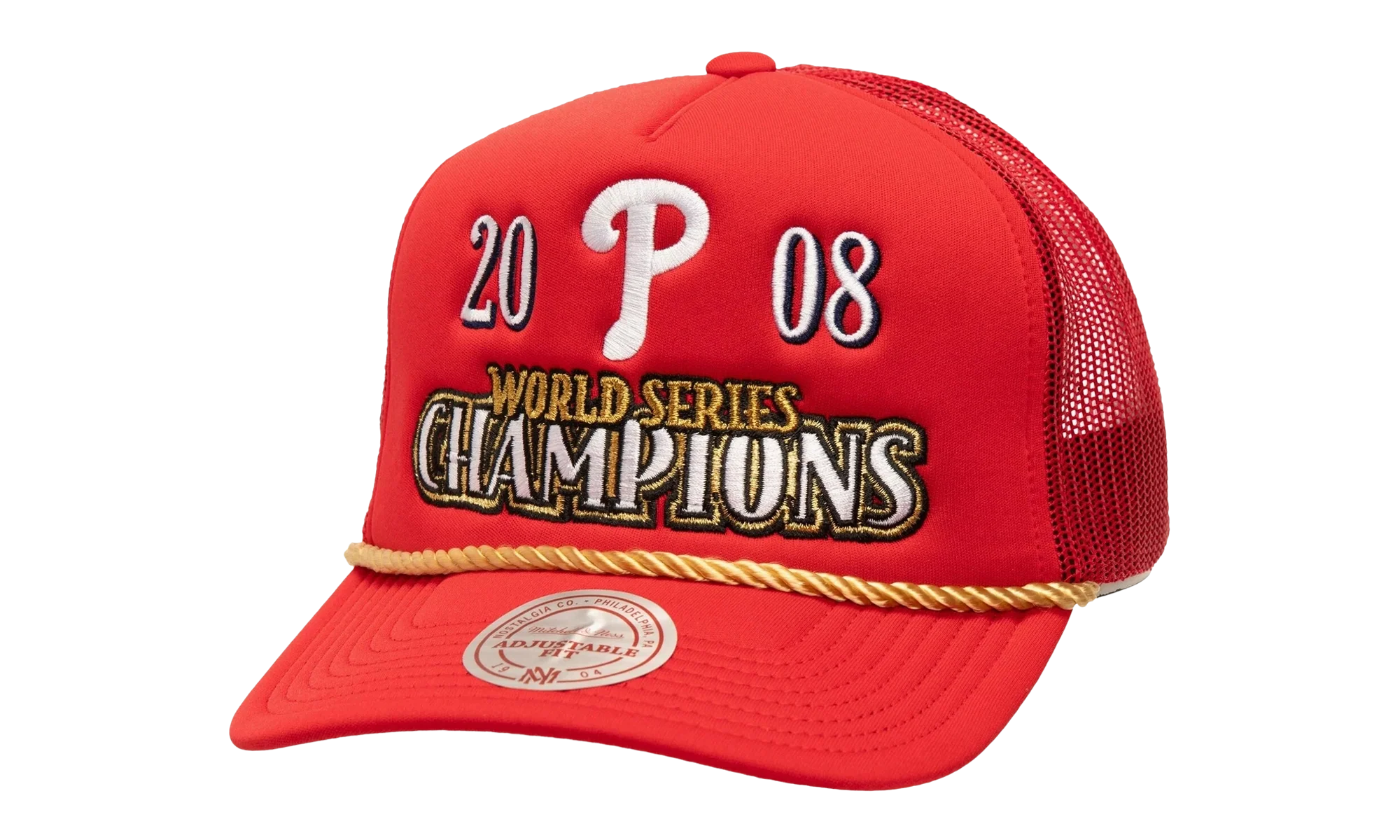 MLB Golden Champs Trucker Cap "Philadelphia Phillies - Red" HT9420 PPHRED1