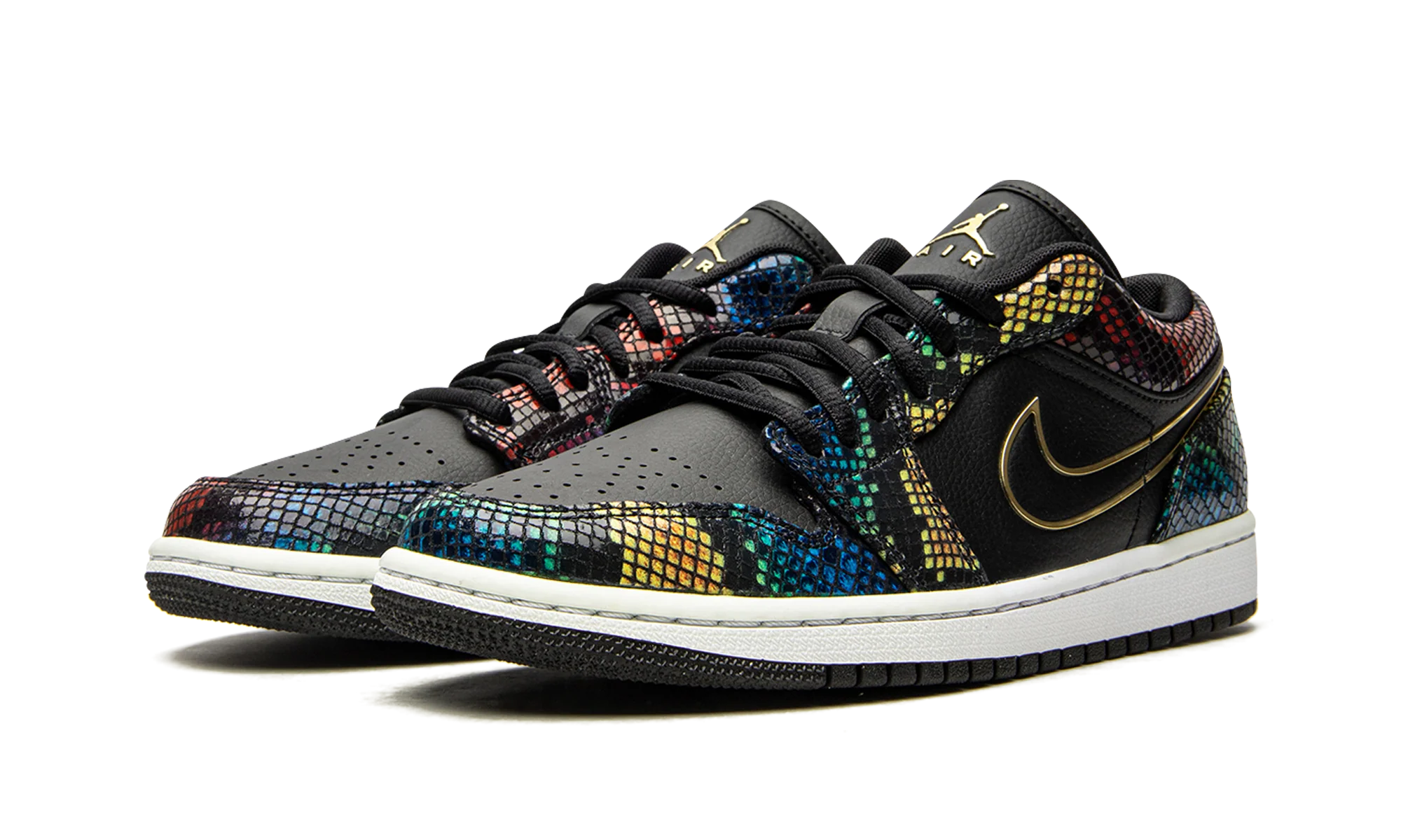 Air Jordan 1 Low WMNS "Multicolor Snakeskin" CW5580 001