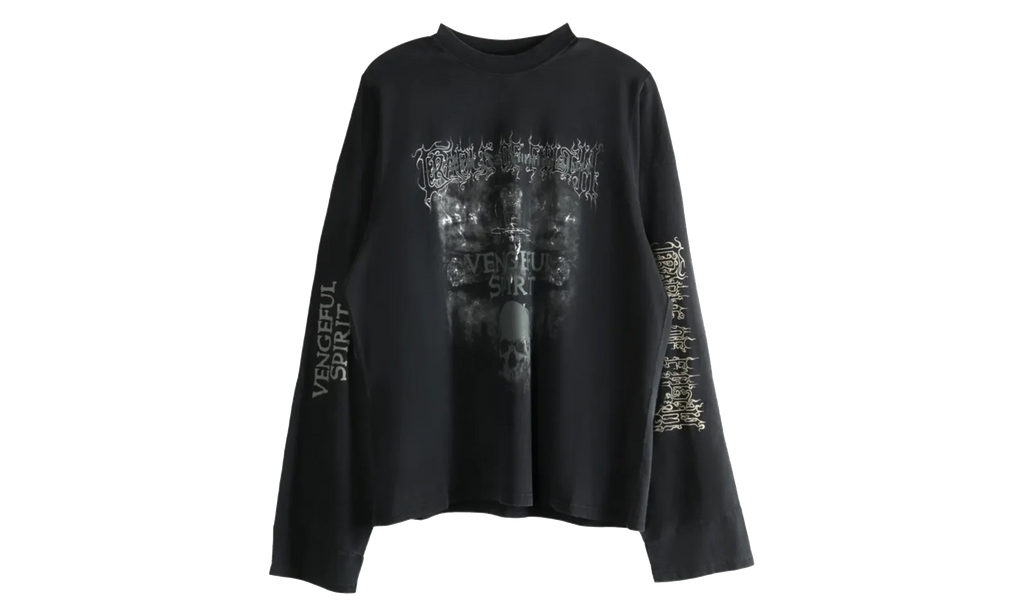 Spirit Cut-Up Long-Sleeve T-Shirt "Magnet" UCF76LS680M MAGN