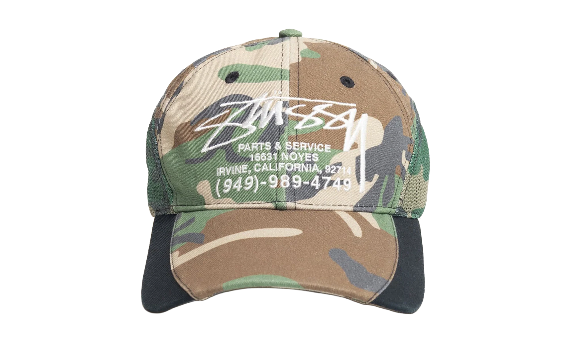 PARTS & SERVICE MESH CAP "Camo" STUS438