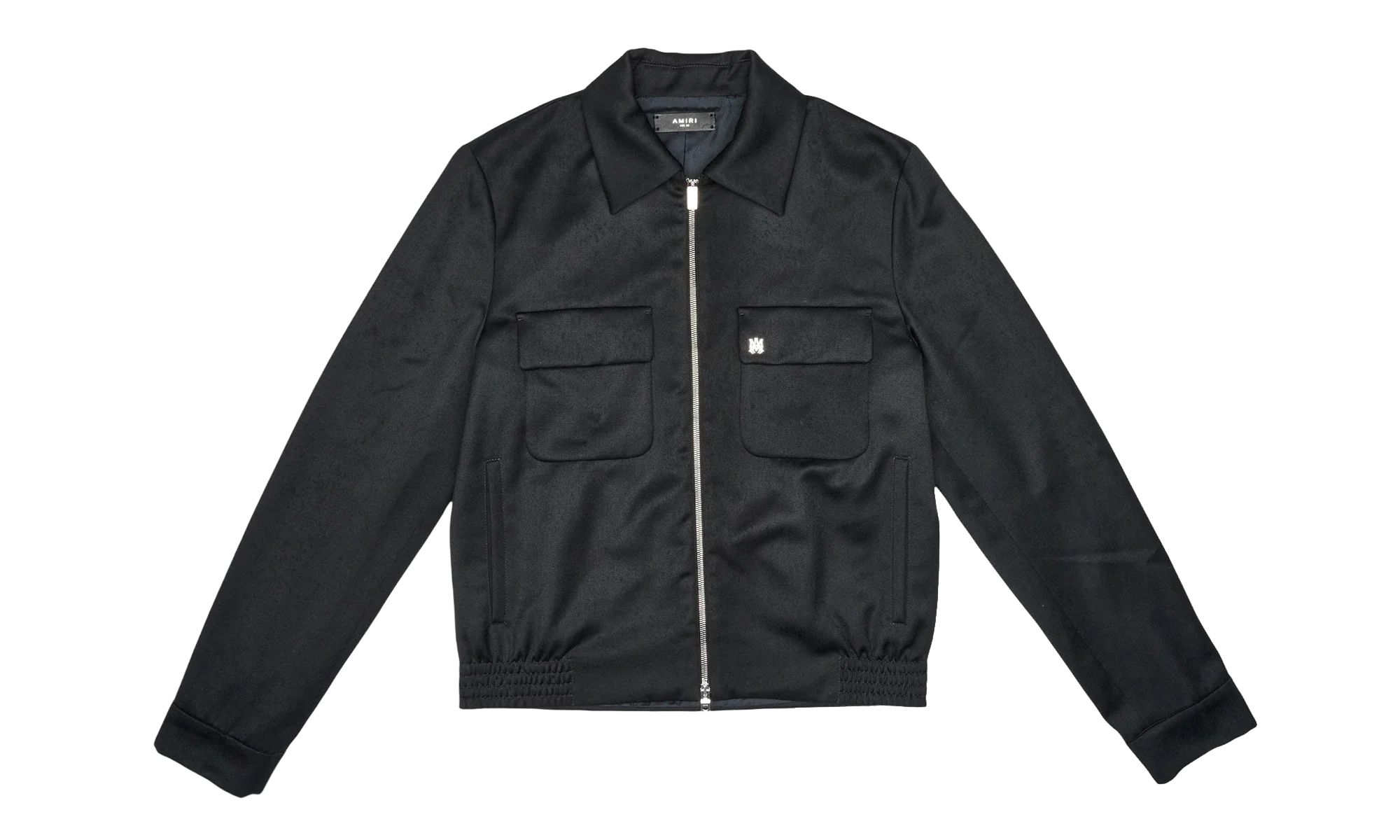 Double Pocket Zip Up Track Jacket "Black" PF23MTJ002 001
