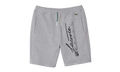 Signature Print Cotton Fleece Shorts "Grey Chine / Black" GH2640 4JV