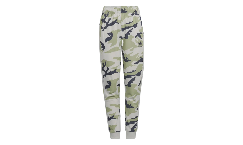 Camo SST Track Pants GS "Orbit Grey / Magic Lime / Shadow Navy" HB9434