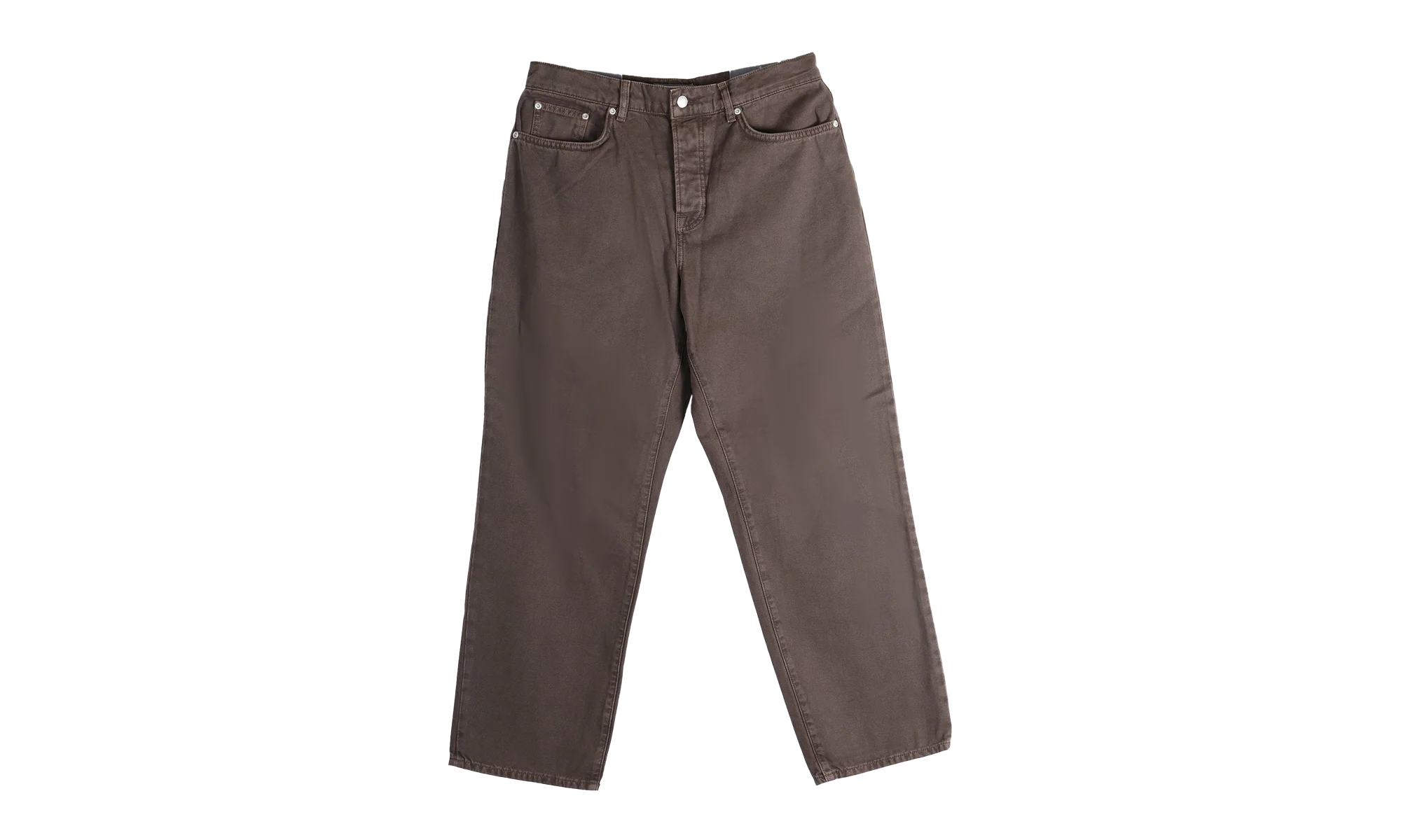 Big Ol Washed Canvas Jean "BROWN" 116618 BROW