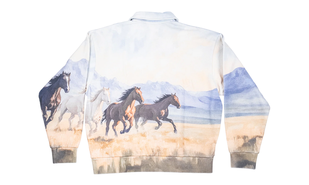 Mustangs Vintage Nelson Rugby pullover "Sandrift" KHM034724 104