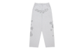 Rhinestone Beluga V2 Wide Leg Sweatpants "Heather Grey" SP5der310