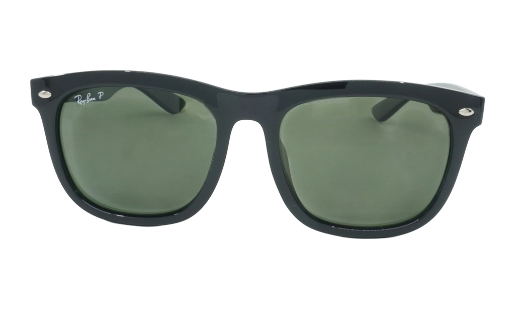 Square Polarized Sunglasses "Black" RB4260D-601-9A_57
