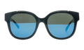 Cat Eye Sunglasses "Black/Gold" MCM623SK-008