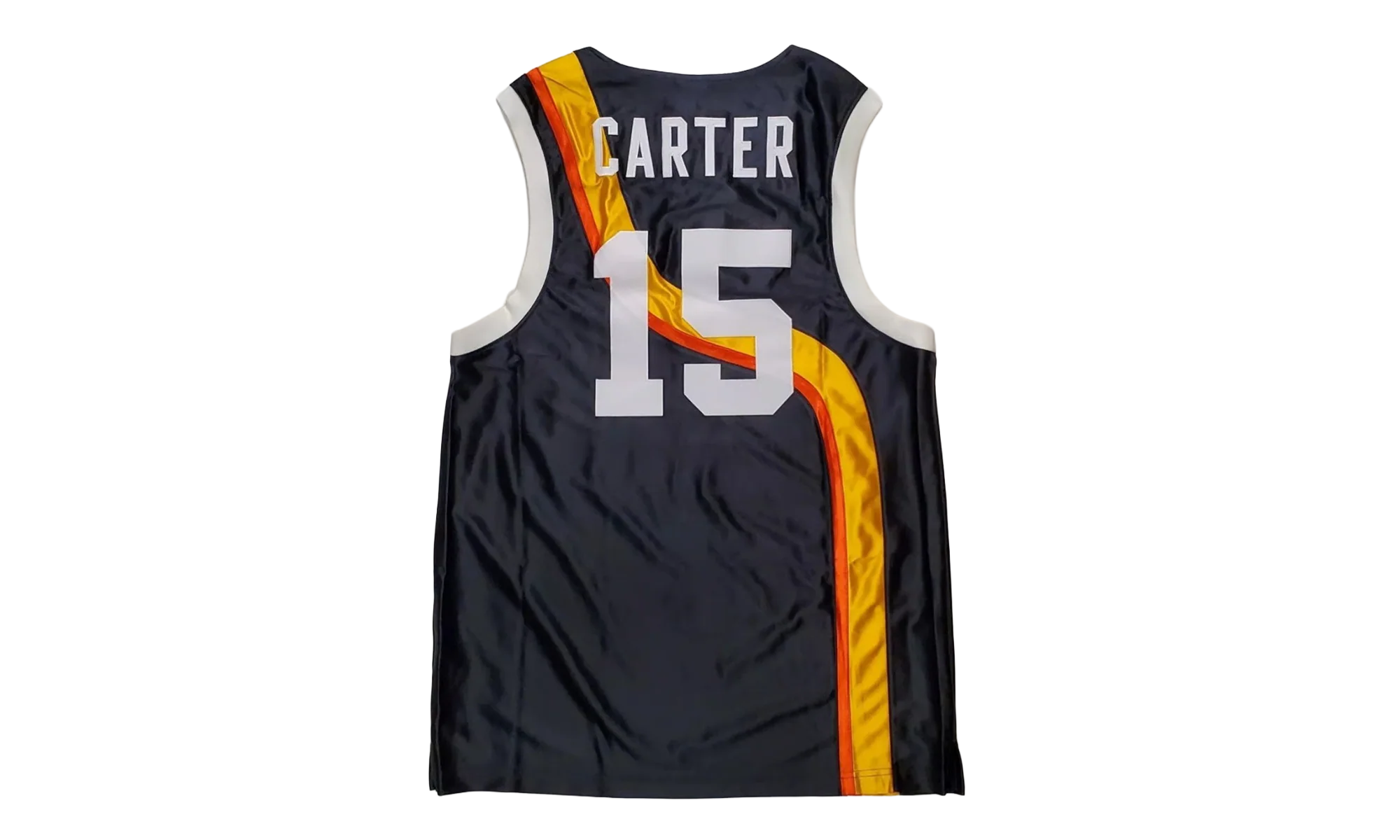 Roswell Rayguns Vince Carter Basketball Jersey "Black / Gold Orange" CV1970 010