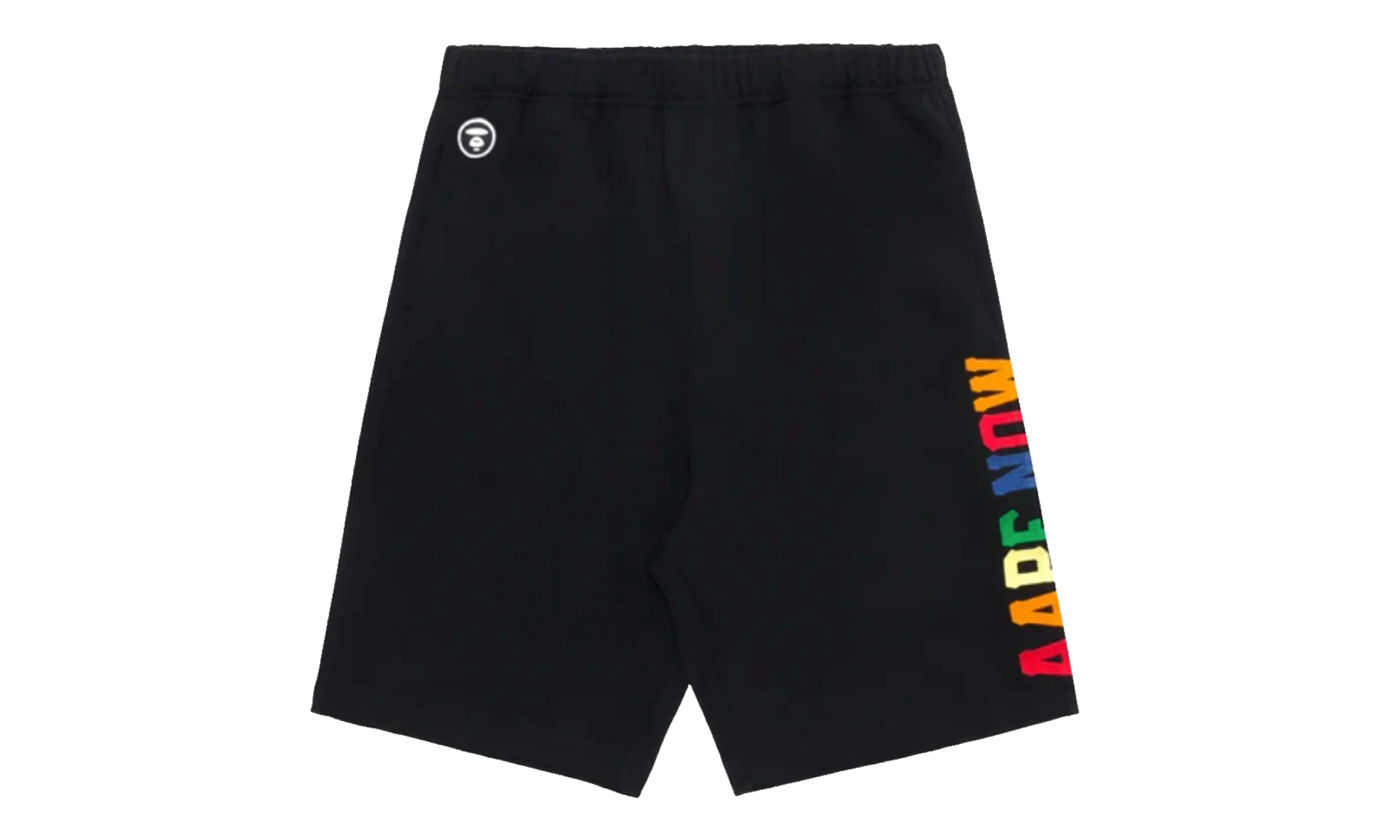 AAPE Multi Color Logo Shorts "Black" P9GYG5ZRC