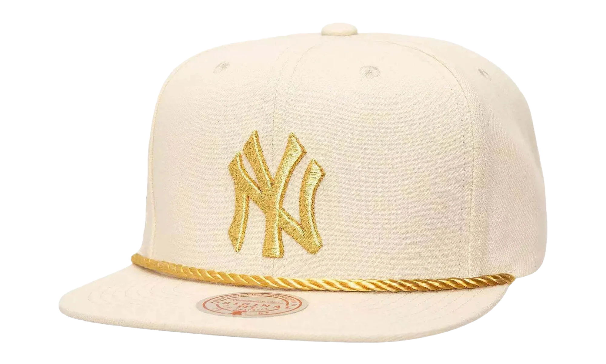 MLB Golden Ivory Snapback Cap "New York Yankees - Off White" HS9027 NYYOFWH