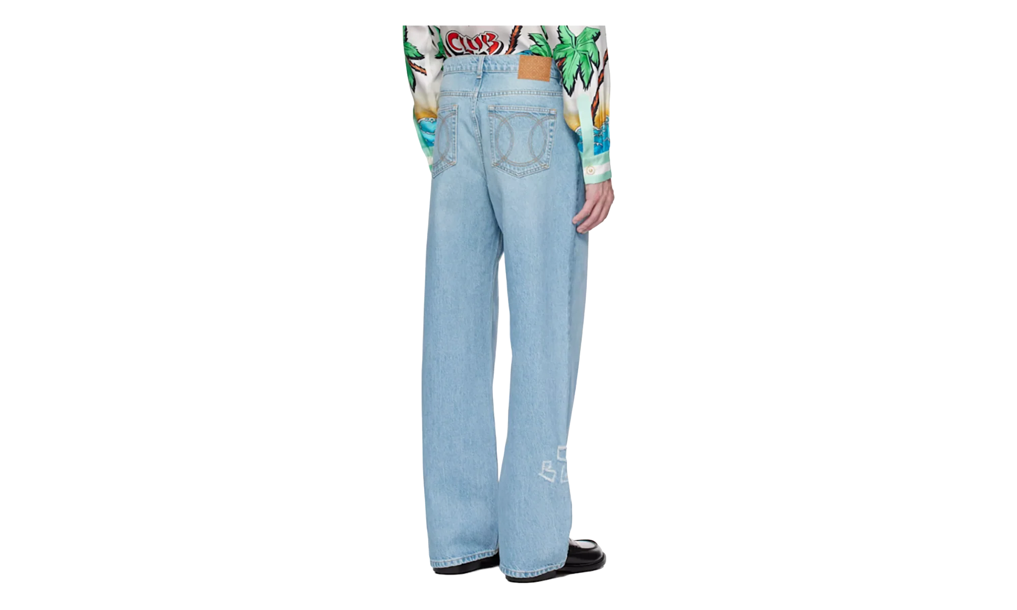Graffiti Denim Jeans "Light Blue Vintage Wash" MS25 TR 274 01 LIGH