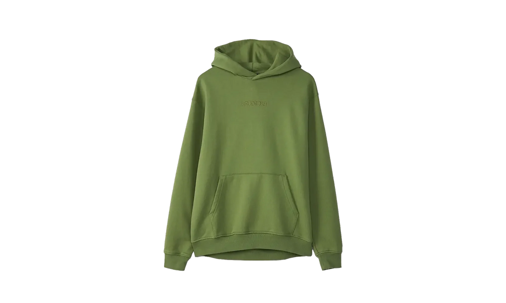 Air Jordan Wordmark Fleece Hoodie "Sky J Light Olive" FJ1966 340