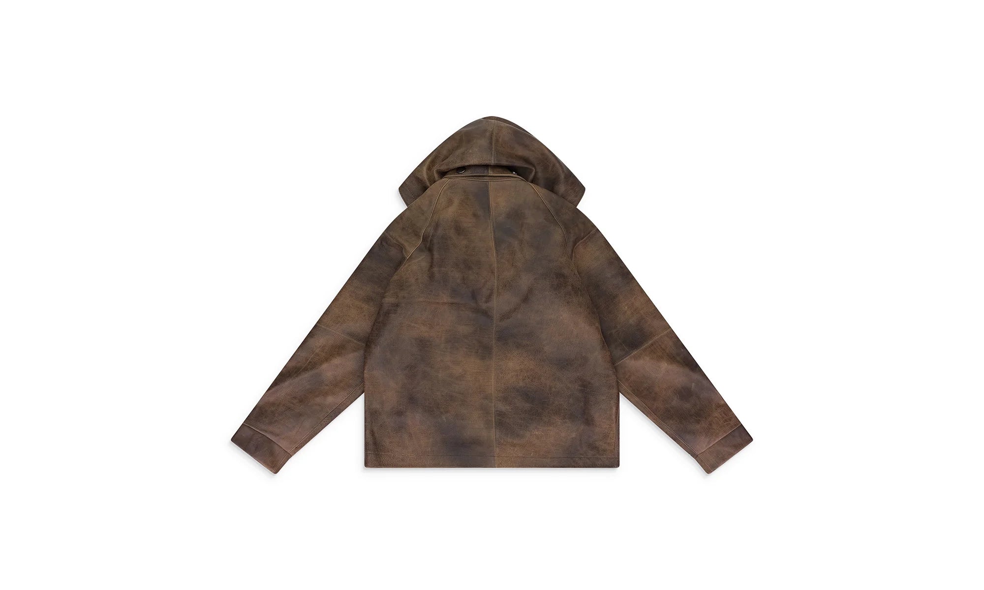 CLASSIC LEATHER JACKET "Green / Brown" WDWMOTW 0031