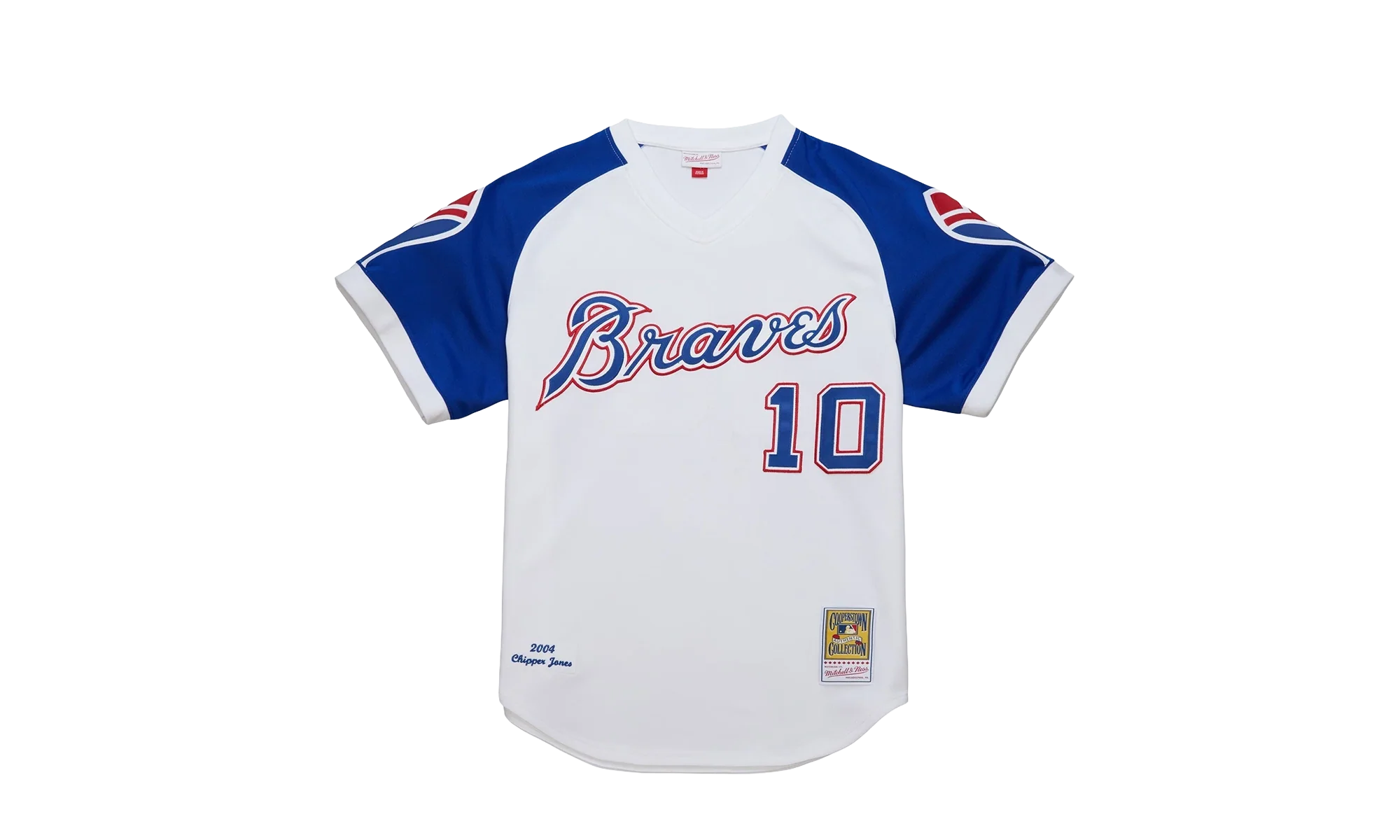 MLB Chipper Jones Alternate Jersey "2004 Atlanta Braves - Blue" AJY17188 ABR04CJOWHIT