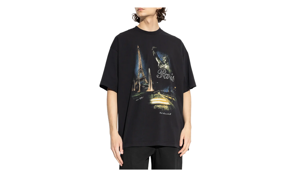 Paris Tourist T-Shirt "Black" ME76TR244B BLAC